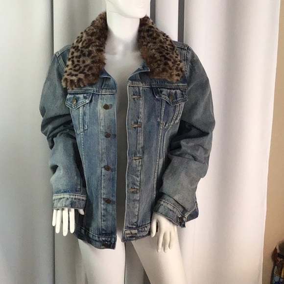 Libyan jean jacket lot466 size 3X - Picture 4 of 8